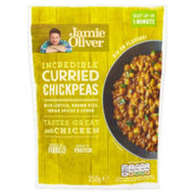 Jamie Oliver Instant Food Sachets Curried Chickpeas, 250g
